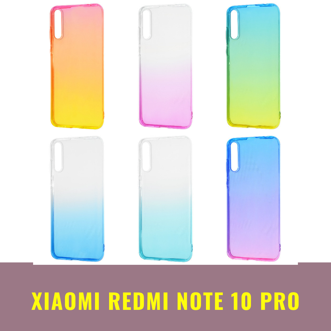 Силикон 0.5 mm Gradient Design Xiaomi Redmi Note 10 Pro